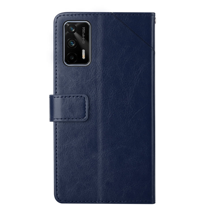 For OPPO Realme GT Y Stitching Horizontal Flip Leather Phone Case