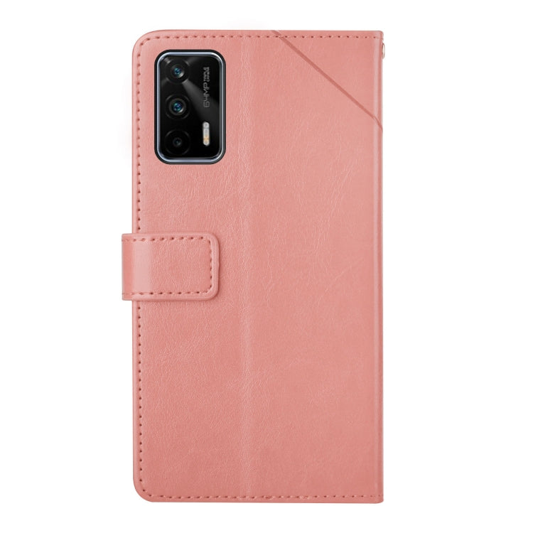 For OPPO Realme GT Y Stitching Horizontal Flip Leather Phone Case