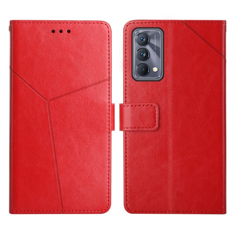 For OPPO Realme GT Master Y Stitching Horizontal Flip Leather Phone Case
