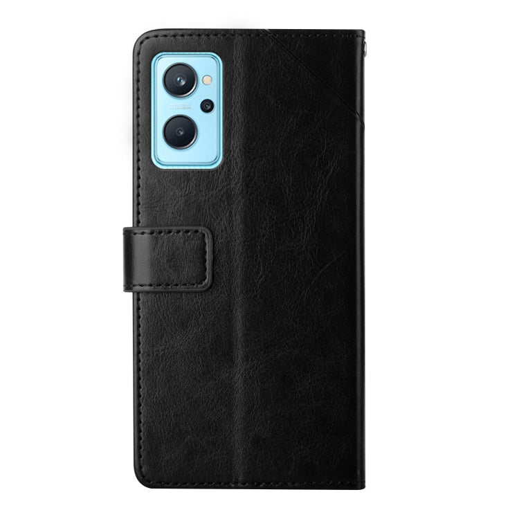 For OPPO Realme 9i Y Stitching Horizontal Flip Leather Phone Case