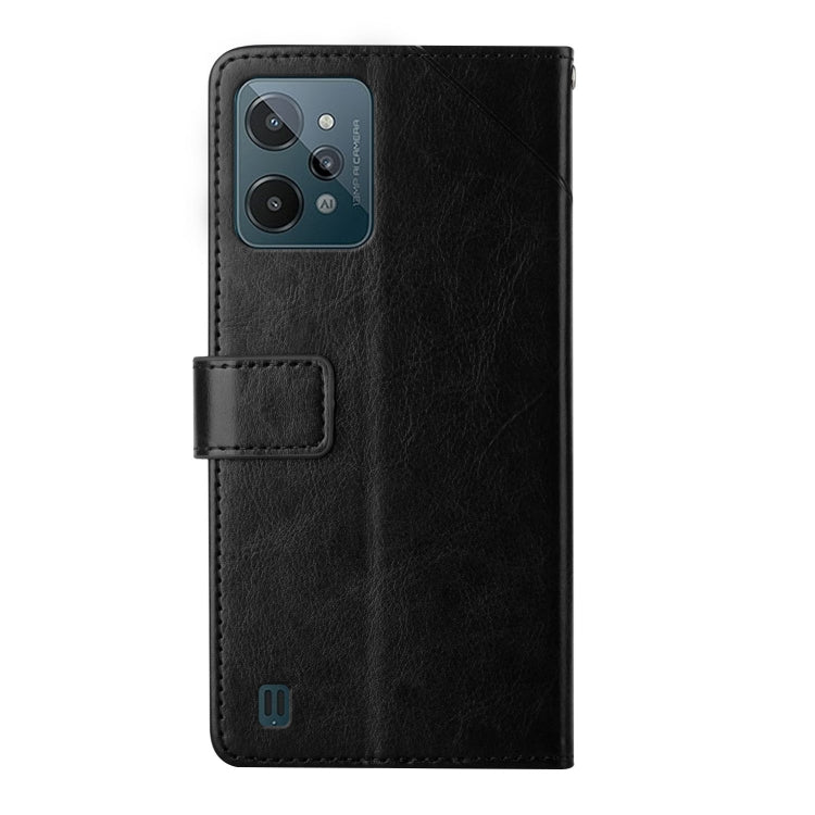 For OPPO Realme C31 Y Stitching Horizontal Flip Leather Phone Case