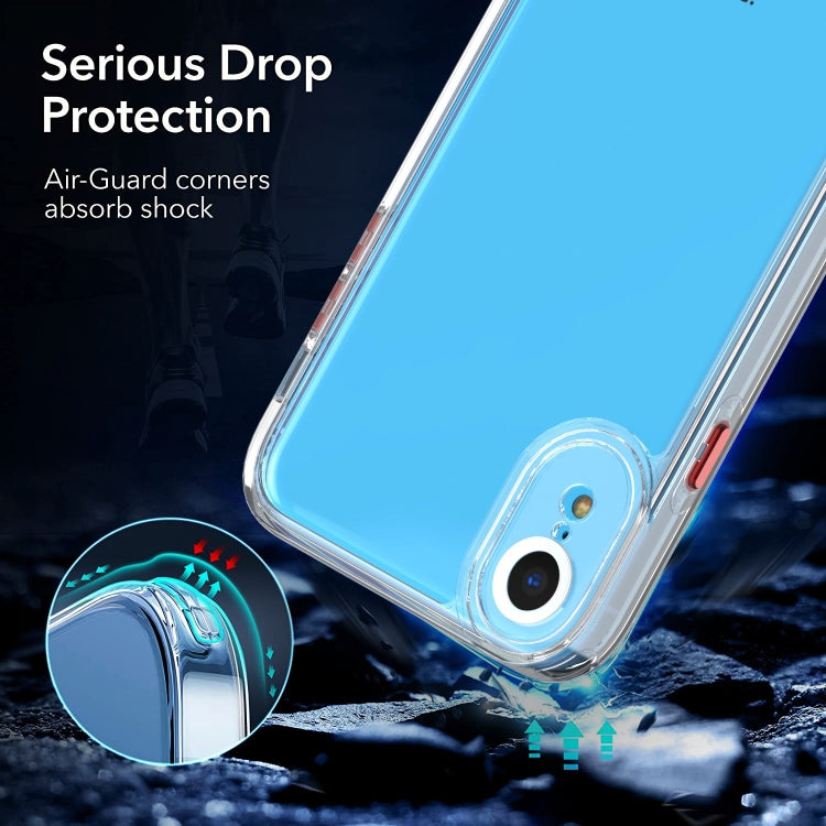 For iPhone XR Cat-eye TPU + Acrylic Phone Case