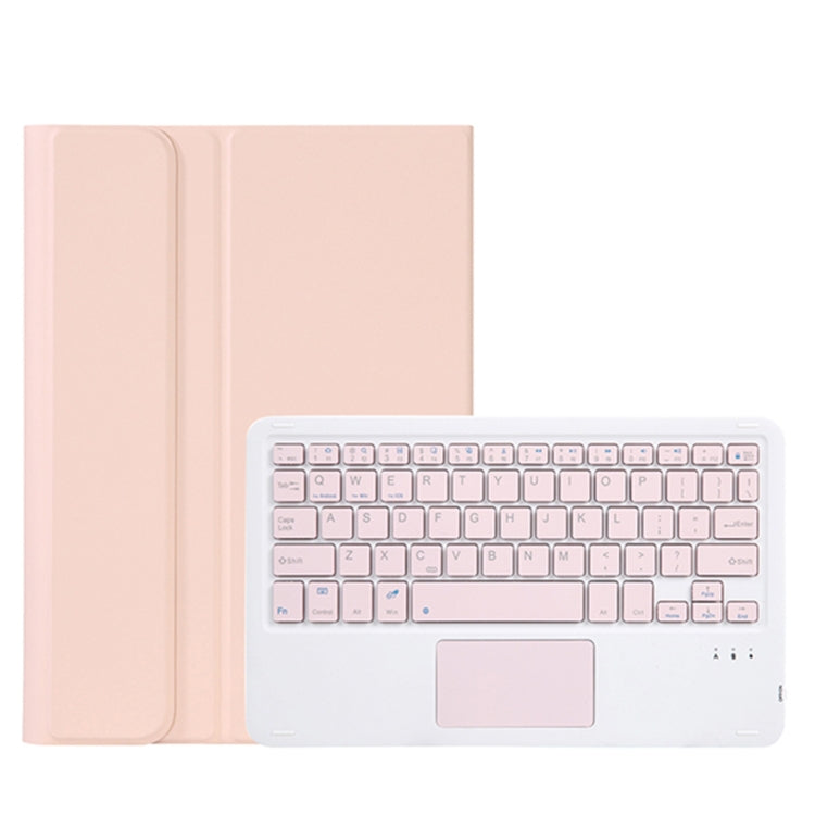 OP11-A Lambskin Texture Ultra-thin Bluetooth Keyboard Leather Case with Touchpad For OPPO Pad 11 inch