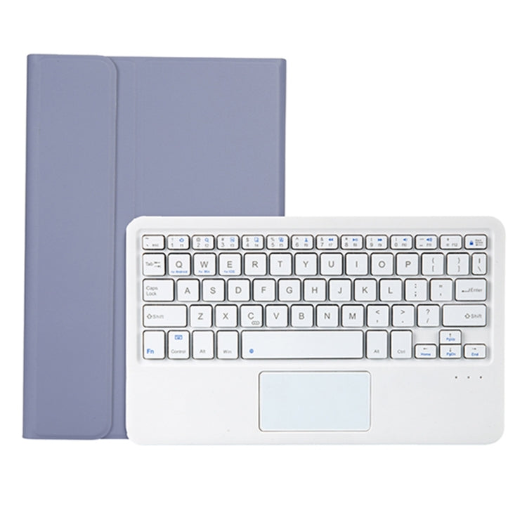 OP11-A Lambskin Texture Ultra-thin Bluetooth Keyboard Leather Case with Touchpad For OPPO Pad 11 inch