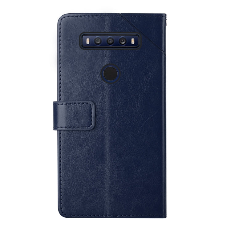For TCL 10 SE Y Stitching Horizontal Flip Leather Phone Case
