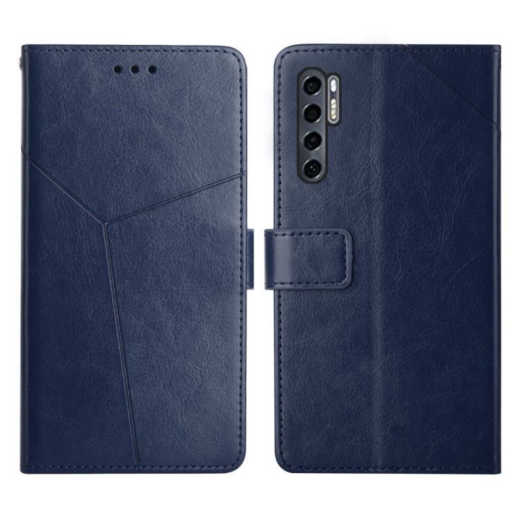 For TCL 20 Pro 5G Y Stitching Horizontal Flip Leather Phone Case