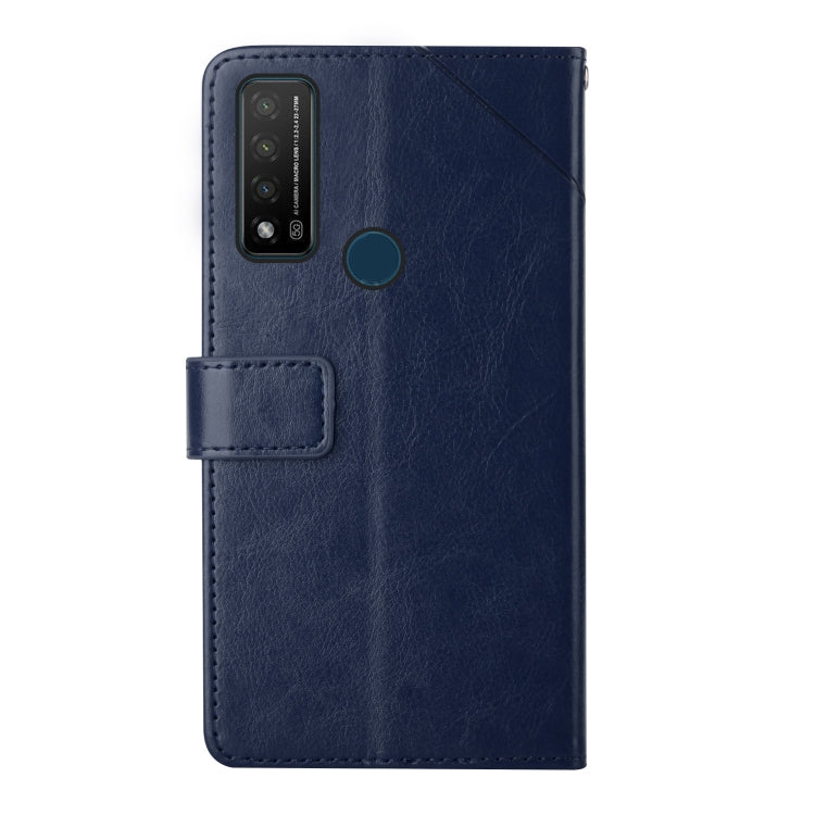 For TCL 20 R 5G Y Stitching Horizontal Flip Leather Phone Case