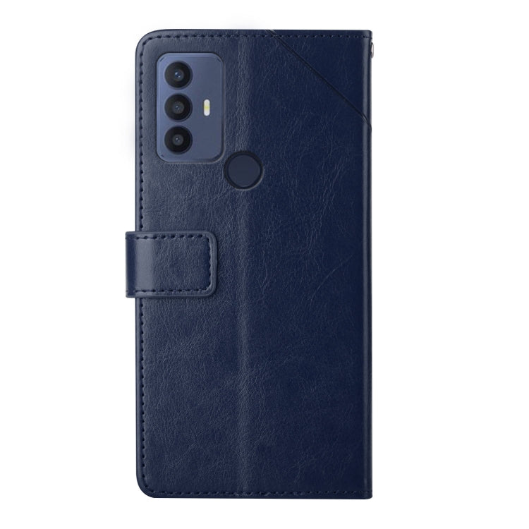 For TCL 30 SE Y Stitching Horizontal Flip Leather Phone Case