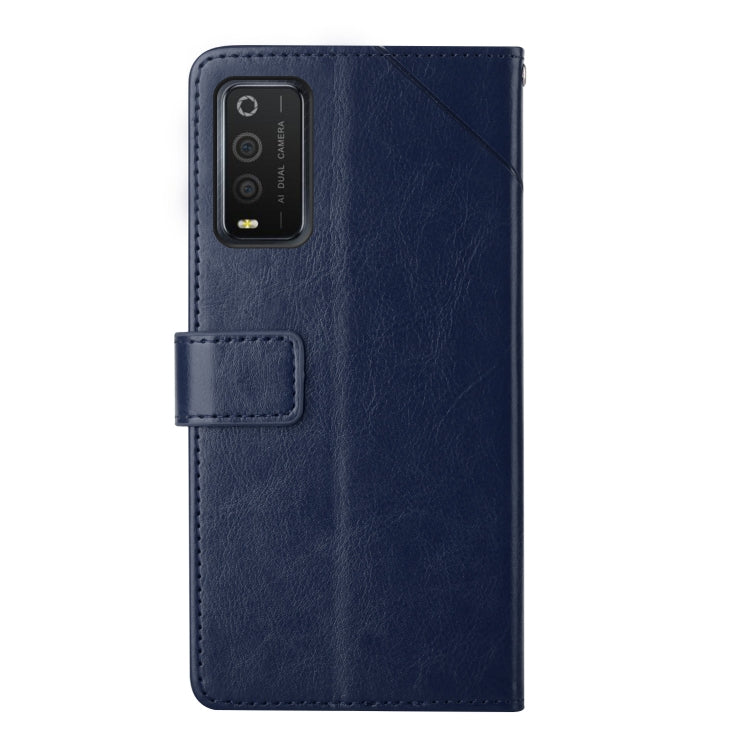 For TCL 205 Y Stitching Horizontal Flip Leather Phone Case