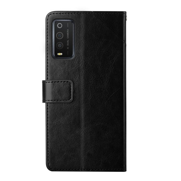 For TCL 205 Y Stitching Horizontal Flip Leather Phone Case