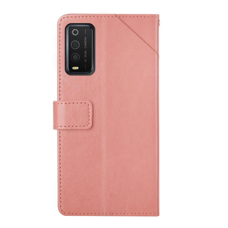 For TCL 205 Y Stitching Horizontal Flip Leather Phone Case