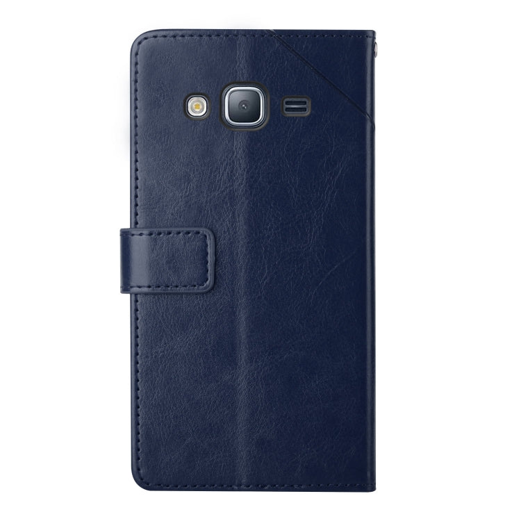 For Samsung Galaxy J2 Prime Y Stitching Horizontal Flip Leather Phone Case