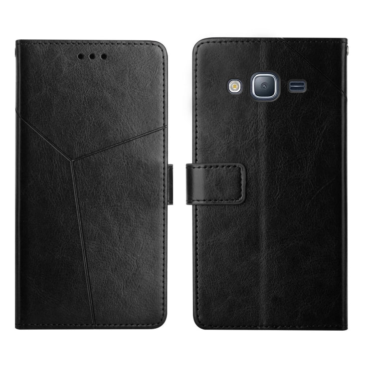 For Samsung Galaxy J2 Prime Y Stitching Horizontal Flip Leather Phone Case