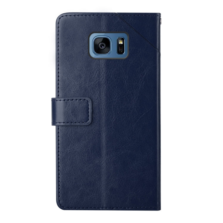 For Samsung Galaxy S7 Y Stitching Horizontal Flip Leather Phone Case