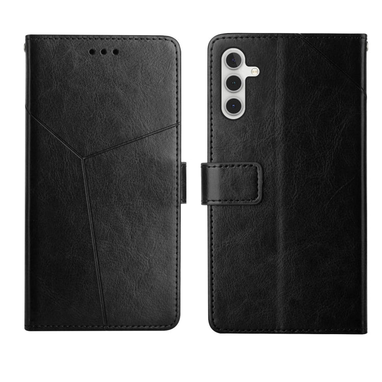 For Samsung Galaxy A13 5G Y Stitching Horizontal Flip Leather Phone Case