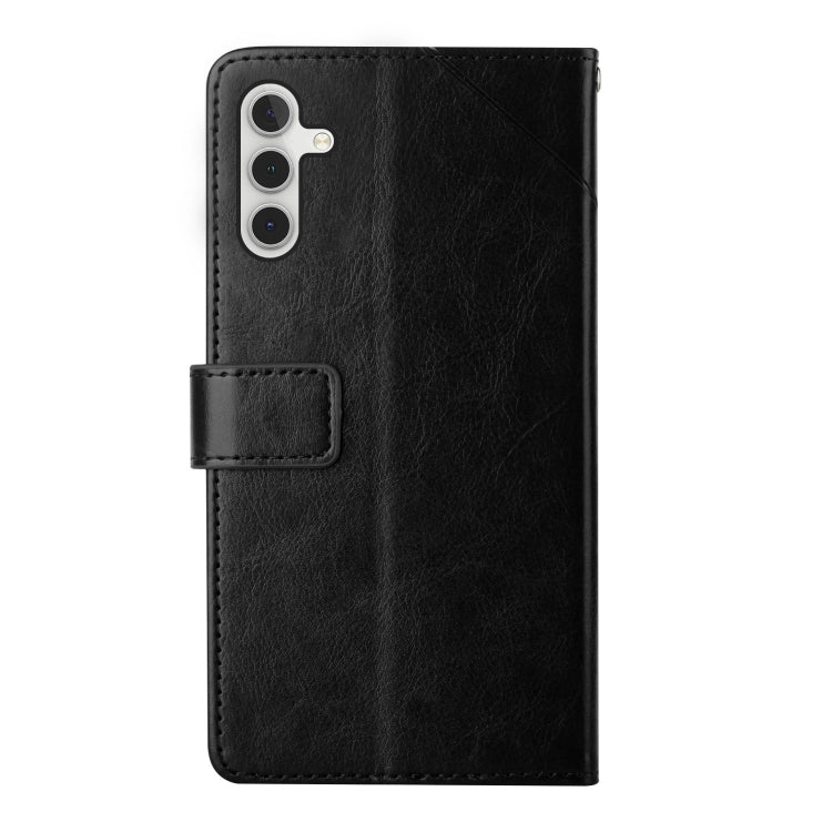 For Samsung Galaxy A13 5G Y Stitching Horizontal Flip Leather Phone Case