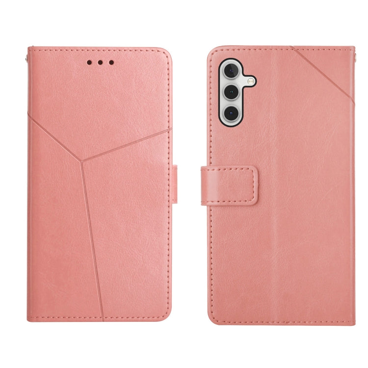 For Samsung Galaxy A13 5G Y Stitching Horizontal Flip Leather Phone Case