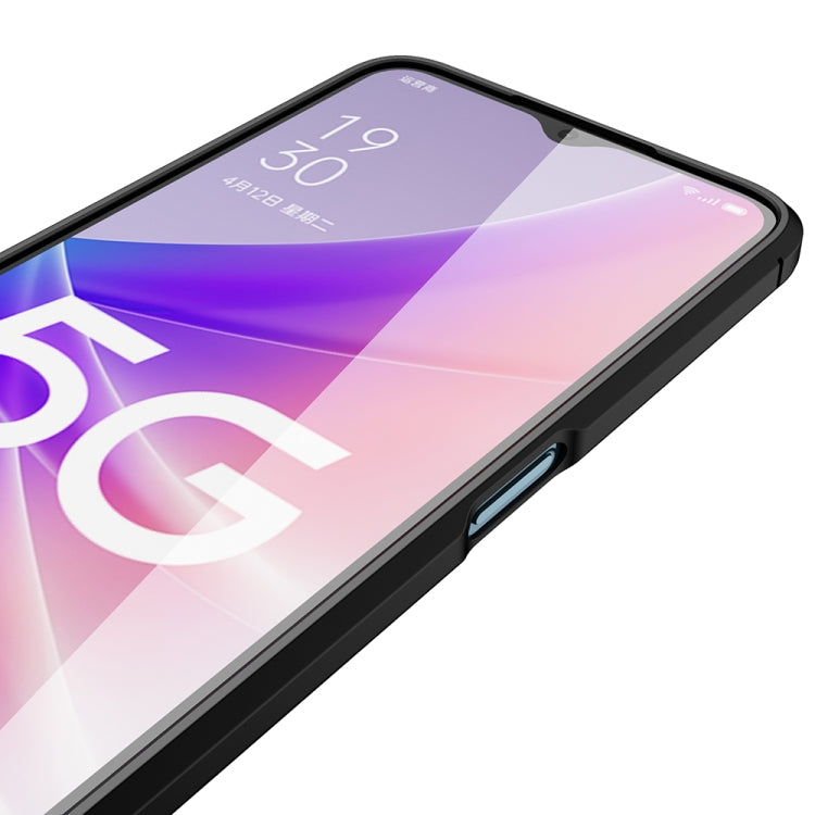 For OPPO A57 2022 Litchi Texture TPU Shockproof Case