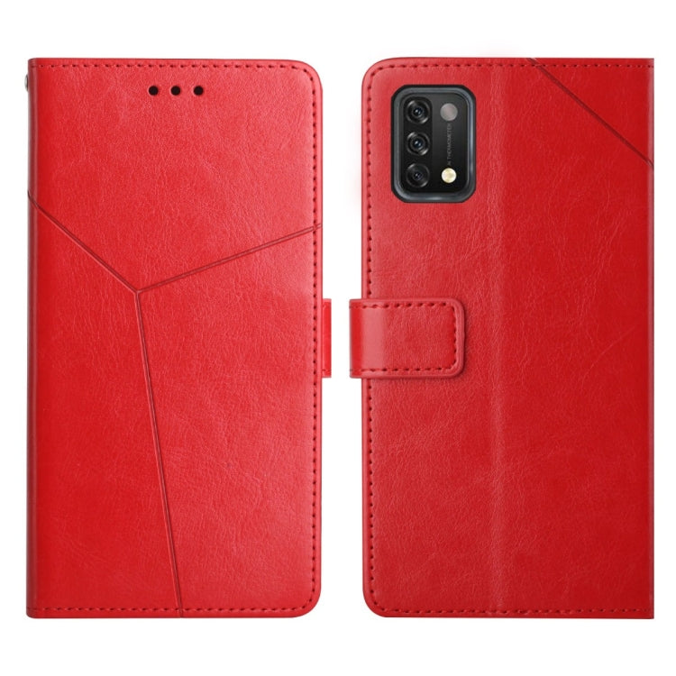 For UMIDIGI A11 Y Stitching Horizontal Flip Leather Phone Case