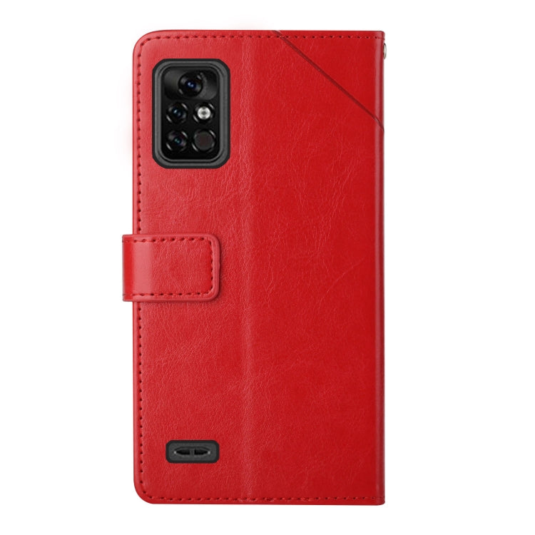 For UMIDIGI Bison Pro Y Stitching Horizontal Flip Leather Phone Case