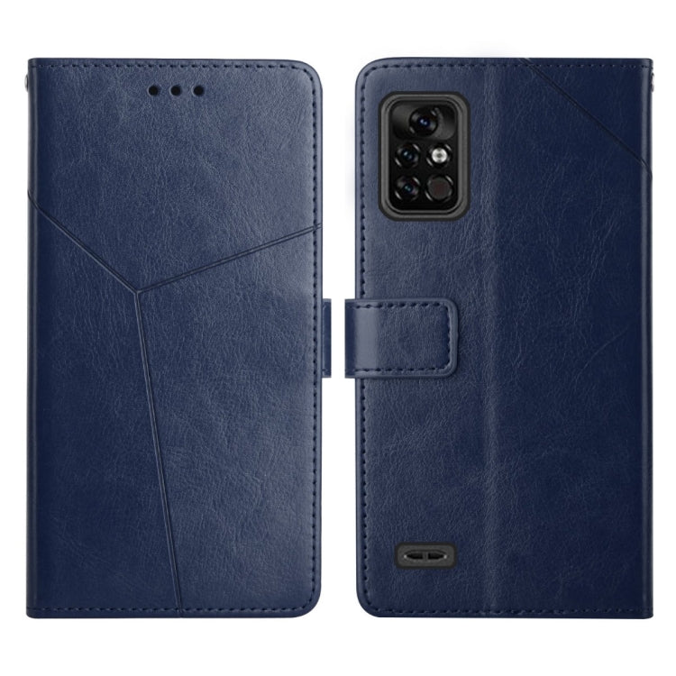 For UMIDIGI Bison Pro Y Stitching Horizontal Flip Leather Phone Case
