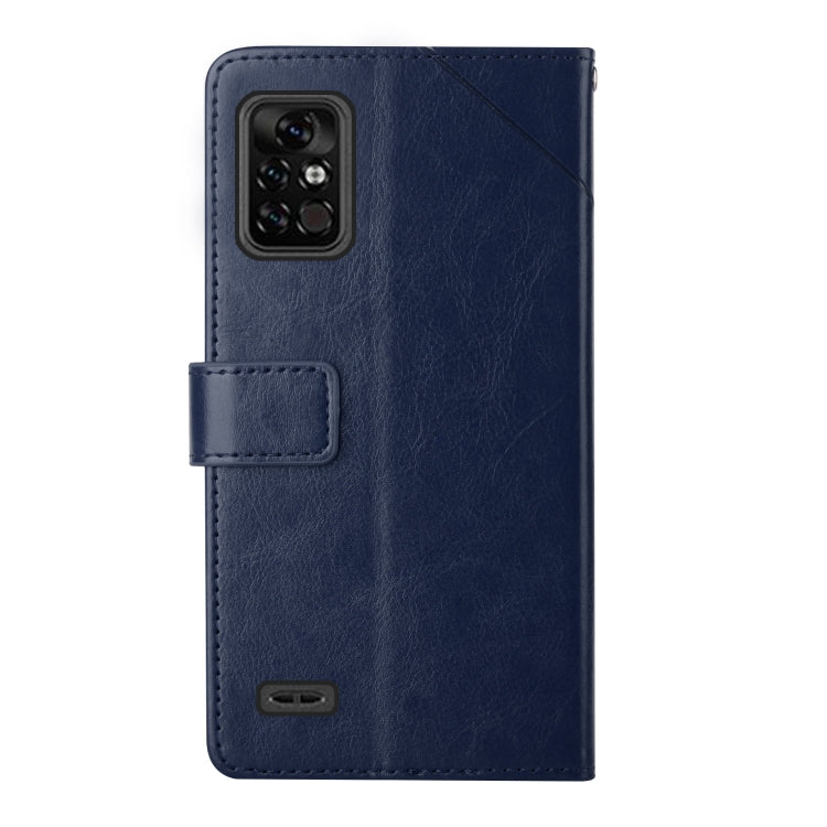 For UMIDIGI Bison Pro Y Stitching Horizontal Flip Leather Phone Case