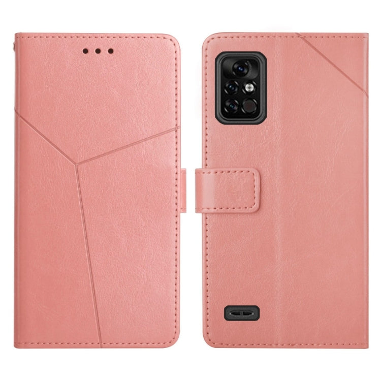 For UMIDIGI Bison Pro Y Stitching Horizontal Flip Leather Phone Case