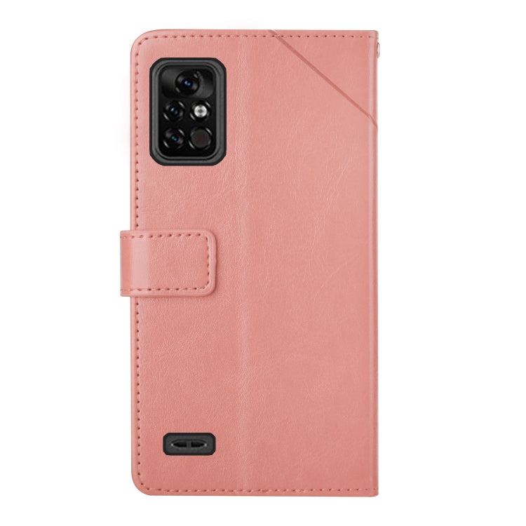 For UMIDIGI Bison Pro Y Stitching Horizontal Flip Leather Phone Case