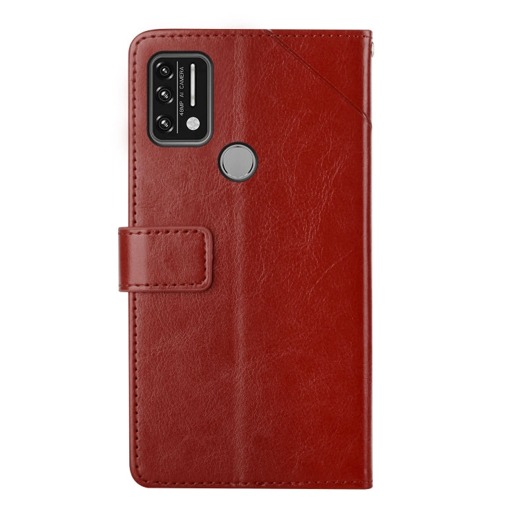 For UMIDIGI A7 Y Stitching Horizontal Flip Leather Phone Case