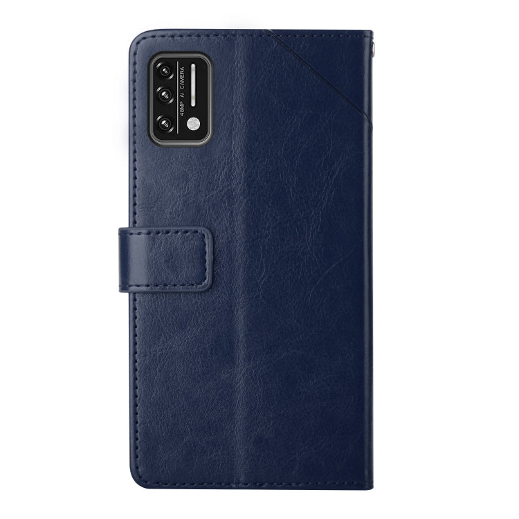 For UMIDIGI A7S Y Stitching Horizontal Flip Leather Phone Case