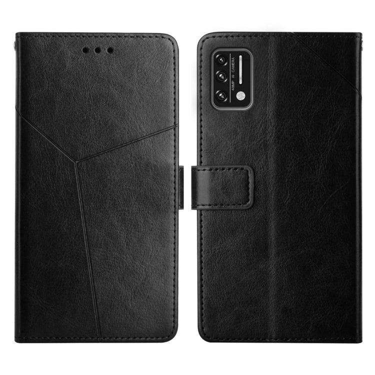 For UMIDIGI A7S Y Stitching Horizontal Flip Leather Phone Case