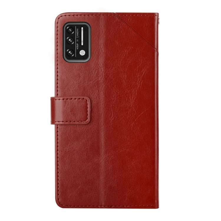 For UMIDIGI A7S Y Stitching Horizontal Flip Leather Phone Case