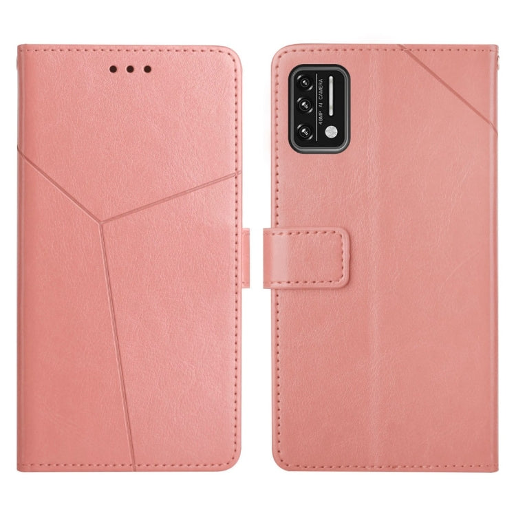 For UMIDIGI A7S Y Stitching Horizontal Flip Leather Phone Case