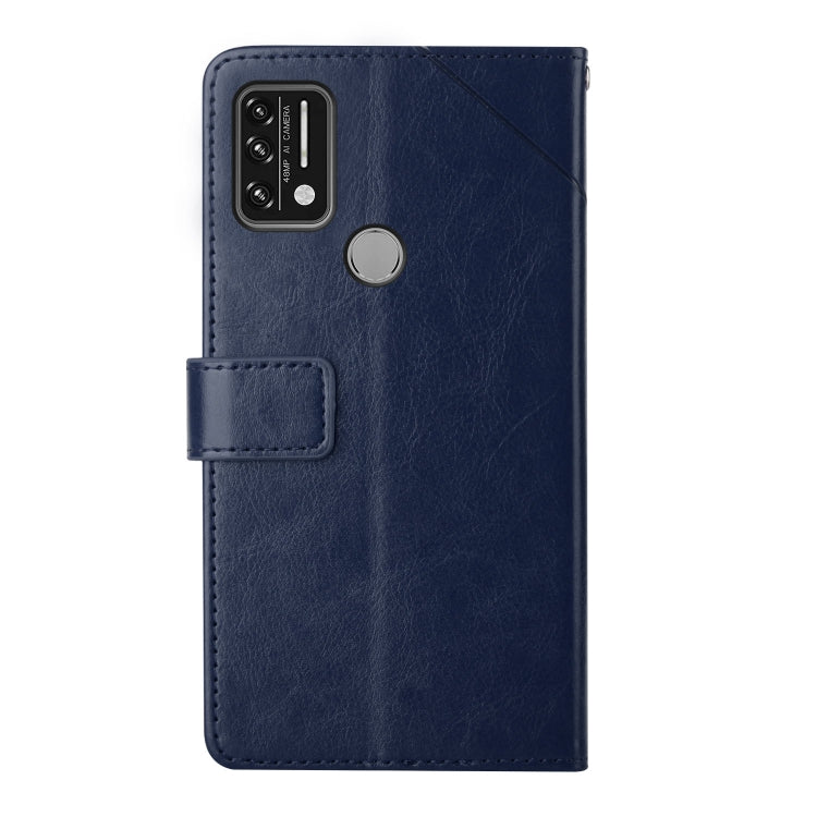 For UMIDIGI A9 Y Stitching Horizontal Flip Leather Phone Case