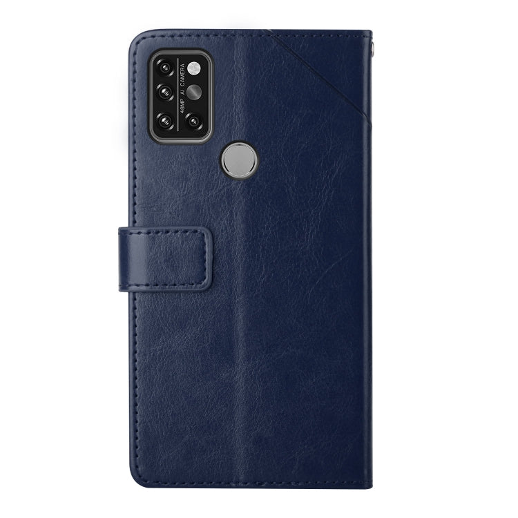 For UMIDIGI A9 Pro Y Stitching Horizontal Flip Leather Phone Case