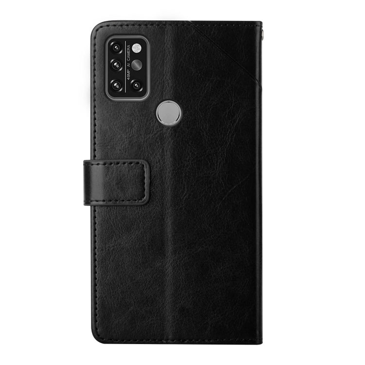 For UMIDIGI A9 Pro Y Stitching Horizontal Flip Leather Phone Case