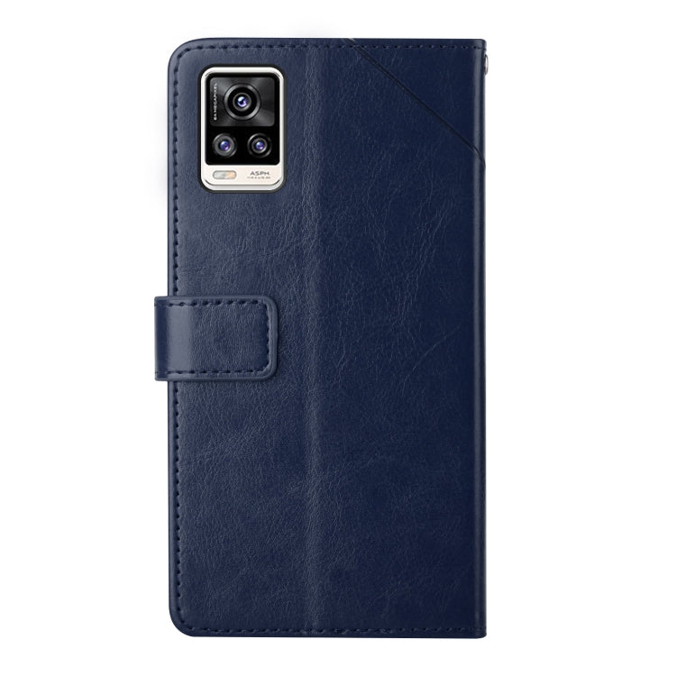 For vivo S7 / V20 Pro Y Stitching Horizontal Flip Leather Phone Case