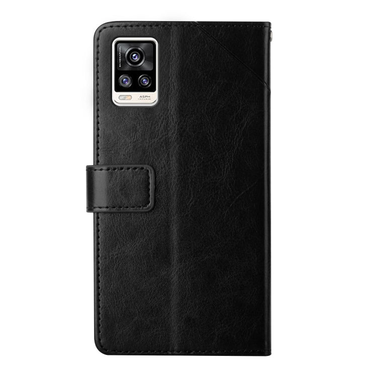 For vivo S7 / V20 Pro Y Stitching Horizontal Flip Leather Phone Case