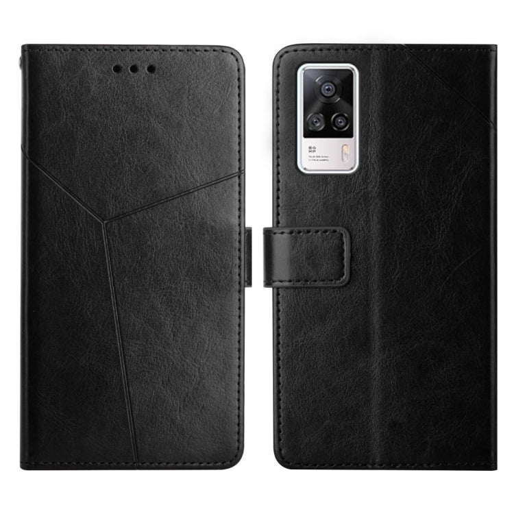 For vivo S9e Y Stitching Horizontal Flip Leather Phone Case