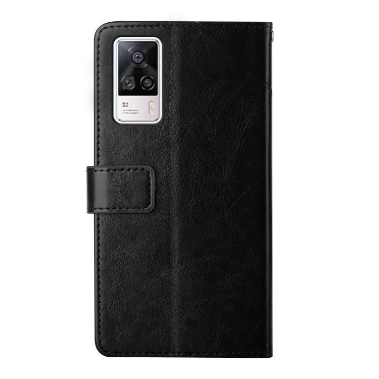 For vivo S9e Y Stitching Horizontal Flip Leather Phone Case