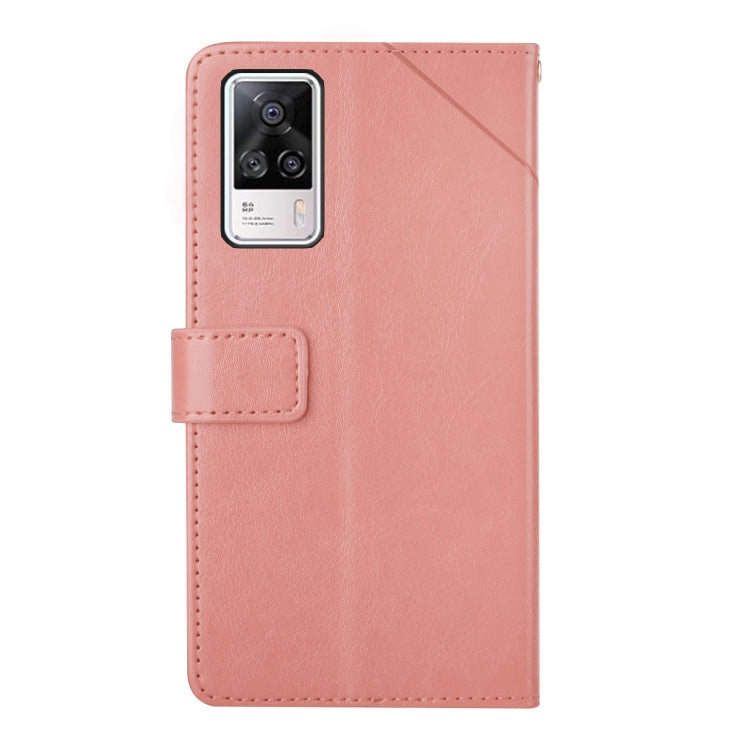 For vivo S9e Y Stitching Horizontal Flip Leather Phone Case
