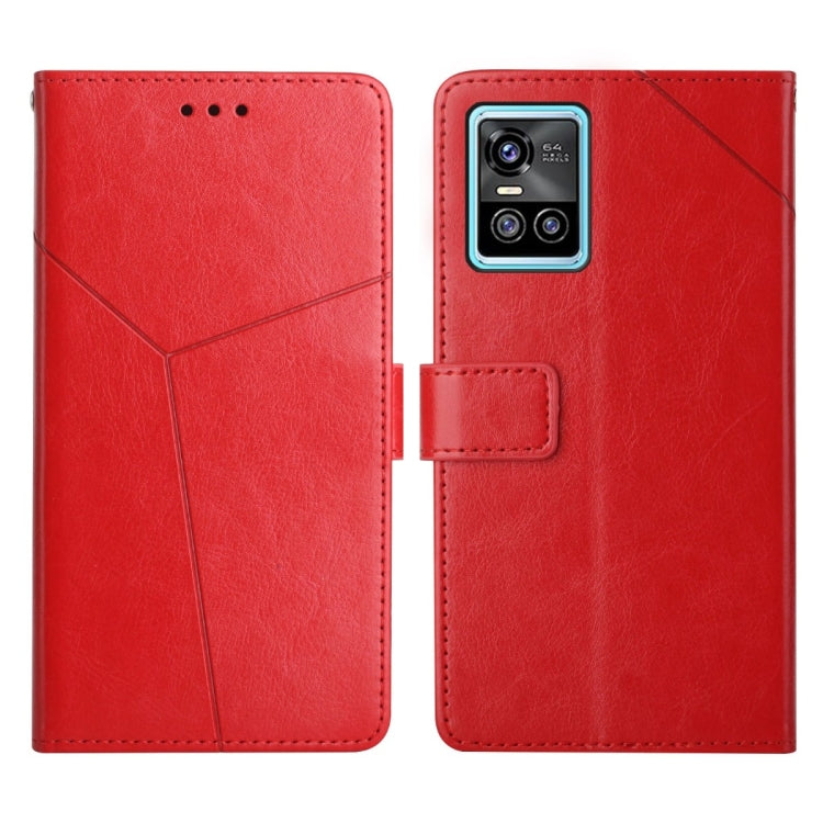 For vivo S10 / S10 Pro Y Stitching Horizontal Flip Leather Phone Case