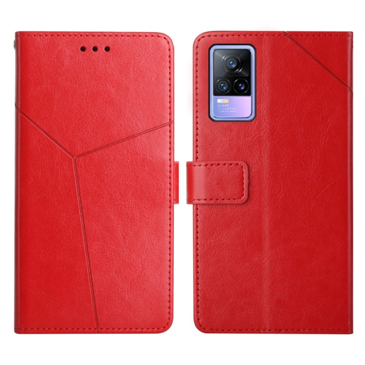For vivo V21e / Y73 2021 Y Stitching Horizontal Flip Leather Phone Case