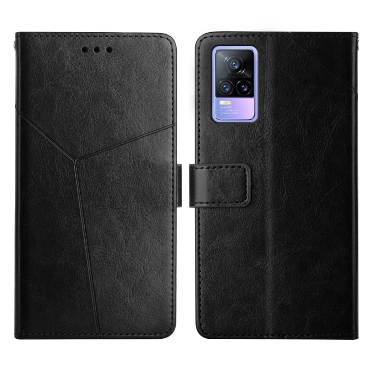 For vivo V21e / Y73 2021 Y Stitching Horizontal Flip Leather Phone Case