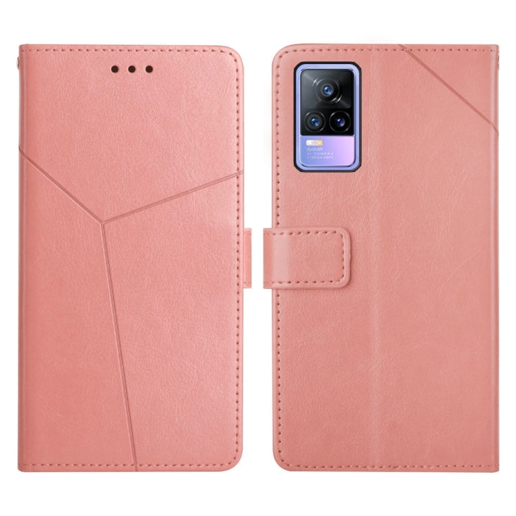 For vivo V21e / Y73 2021 Y Stitching Horizontal Flip Leather Phone Case