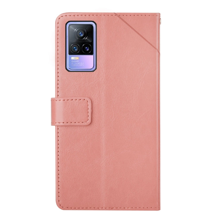 For vivo V21e / Y73 2021 Y Stitching Horizontal Flip Leather Phone Case