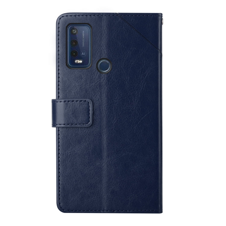 For Wiko Power U30 Y Stitching Horizontal Flip Leather Phone Case