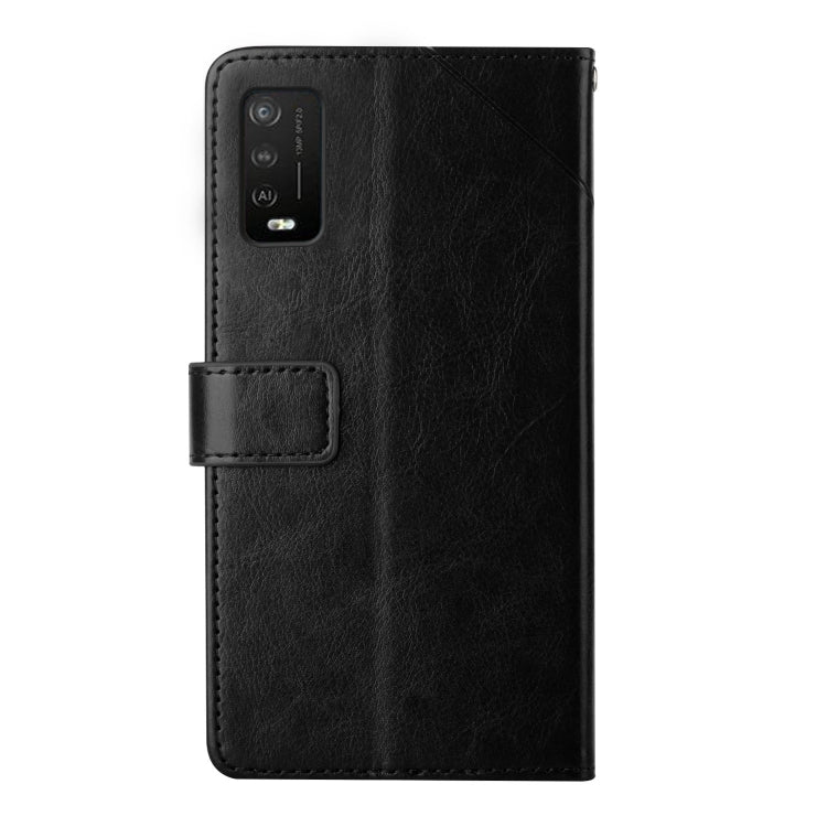 For Wiko Power U10 / U20 Y Stitching Horizontal Flip Leather Phone Case