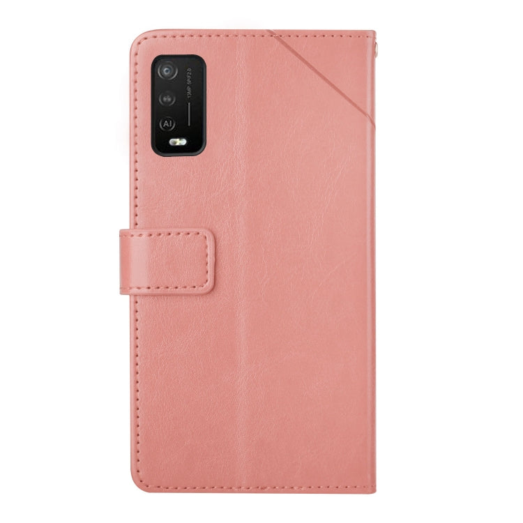 For Wiko Power U10 / U20 Y Stitching Horizontal Flip Leather Phone Case