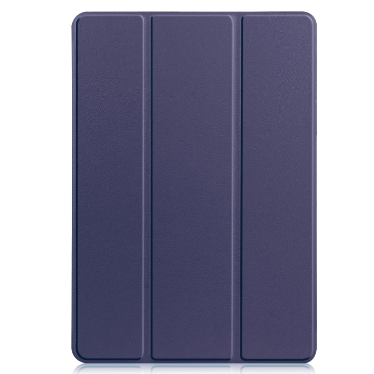 For Samsung Galaxy Tab S8 Three-folding Holder TPU Smart Leather Tablet Case